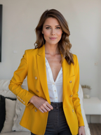 Blazer geel staand Bo