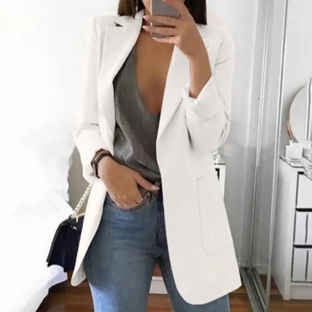 Blazer wit vooraanzicht Rosa