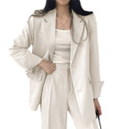 Blazer set wit detail Imre