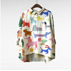 Blouse hondenprint detail 12 Floor
