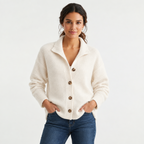Cardigan wit vooraanzicht Lily