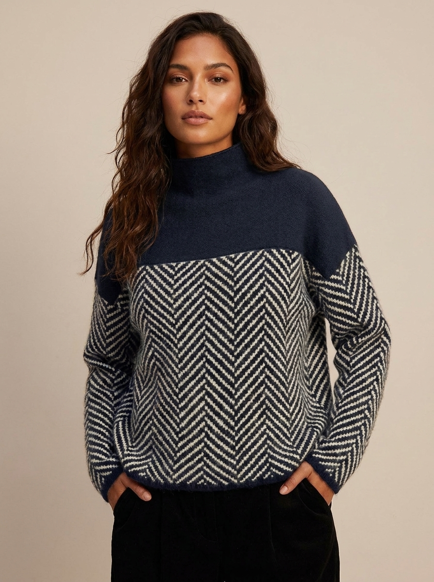Coltrui marineblauw vooraanzicht Lizzy