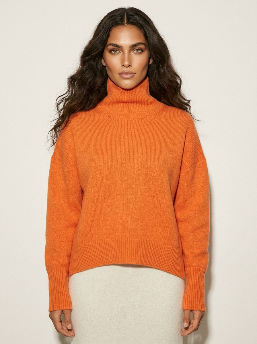 Coltrui oranje vooraanzicht Veerle