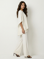 Elegante chiffon dames set - Luna