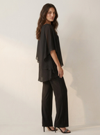Elegante chiffon dames set - Luna