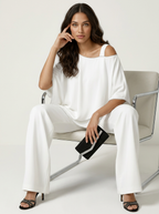 Elegante chiffon dames set - Luna