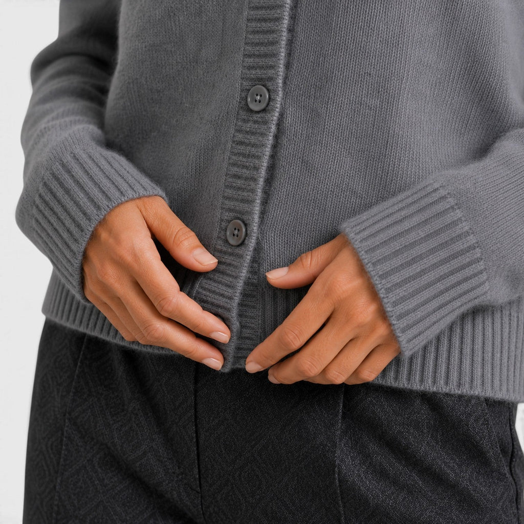 Gebreid vest detail 7 Anouk