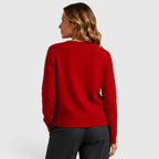 Gebreid vest detail 11 Anouk