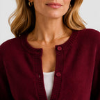 Gebreid vest detail 4 Anouk