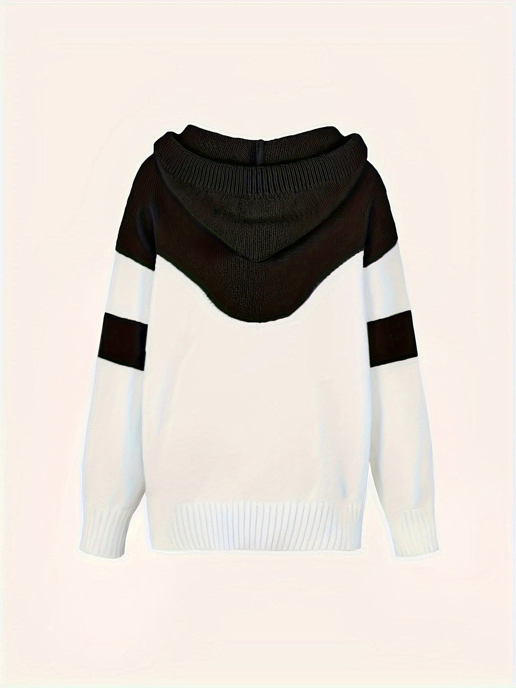 Gebreide hoodie detail 1 Kirsten