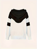 Gebreide hoodie detail 1 Kirsten