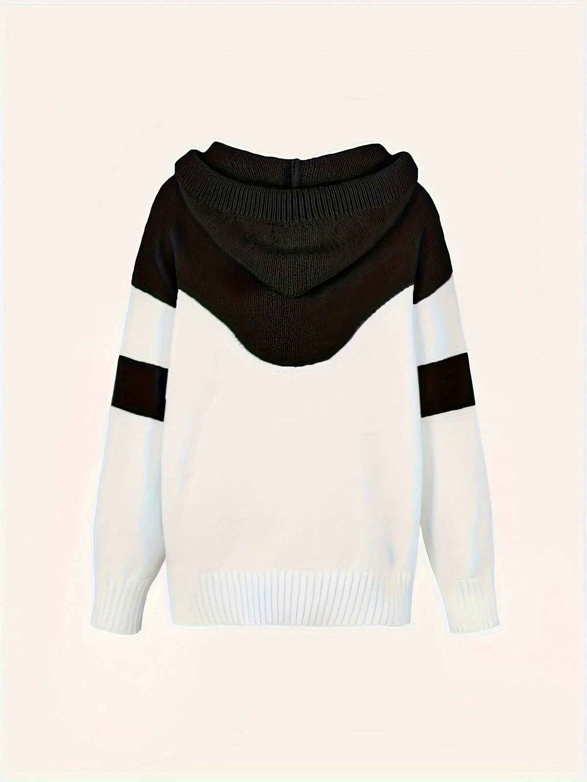 Gebreide hoodie detail 1 Kirsten