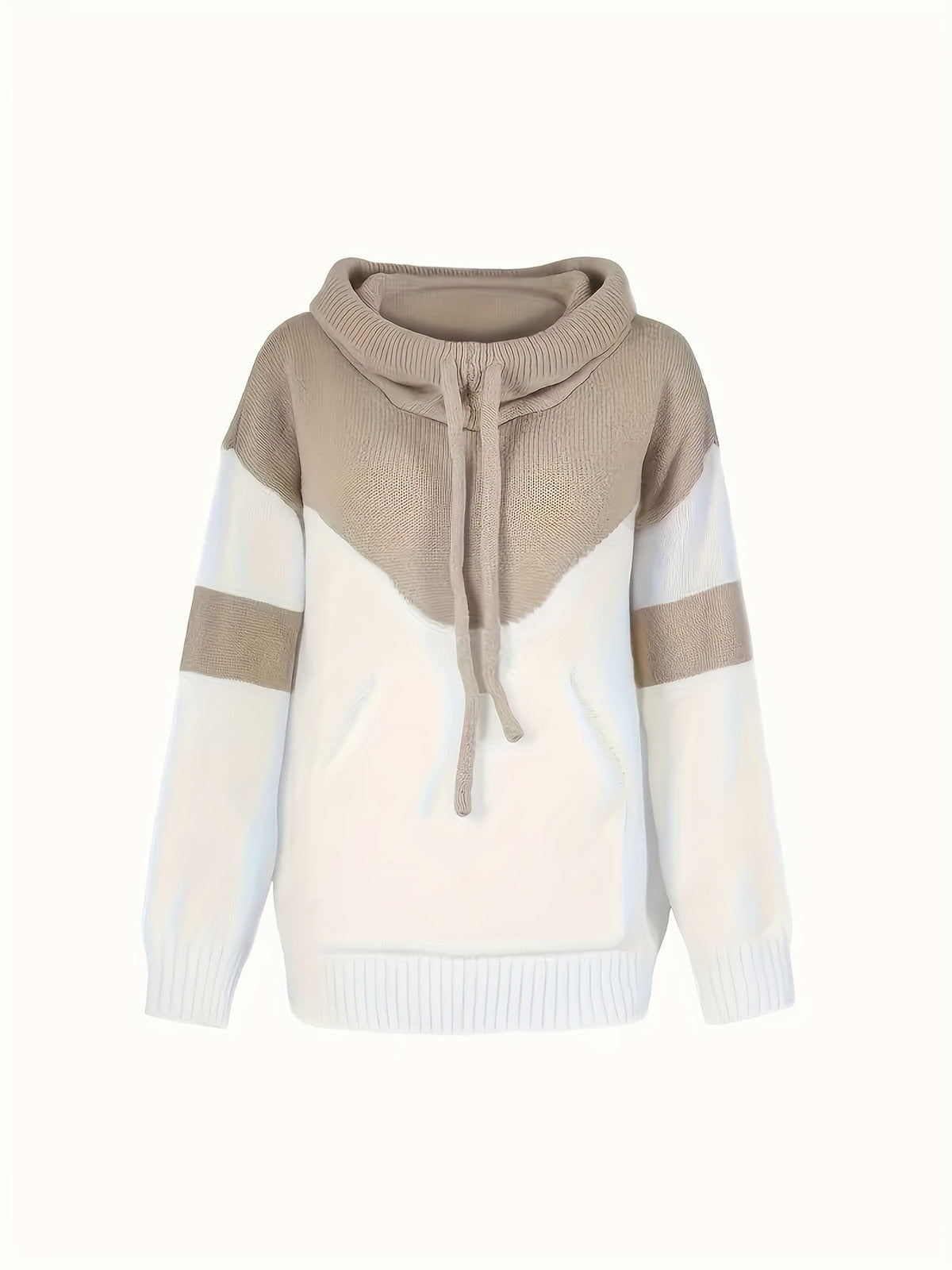 Gebreide hoodie detail 7 Kirsten