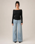 Gebreide top detail 4 Bianca