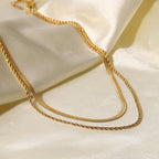 Gelaagde ketting detail 1 Paulien
