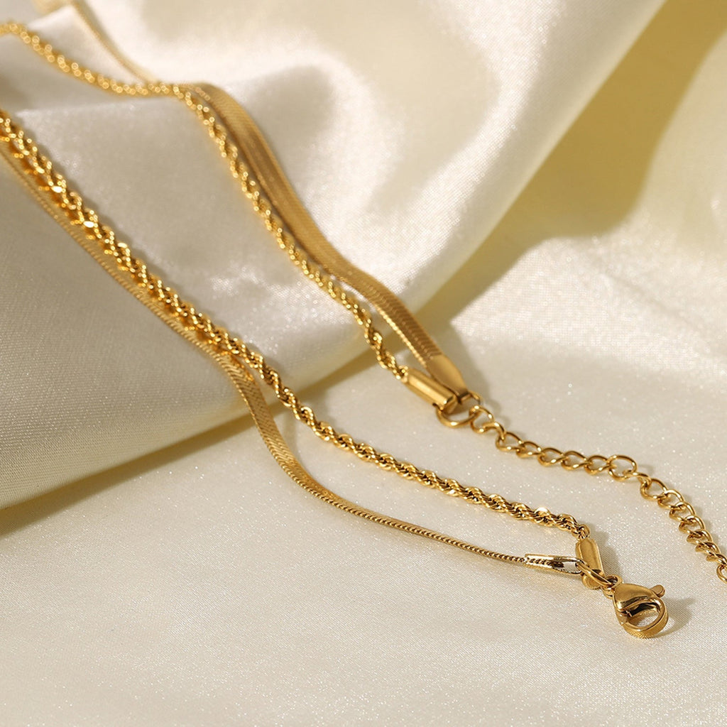 Gelaagde ketting detail 2 Paulien