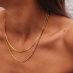 Gelaagde ketting detail 3 Paulien