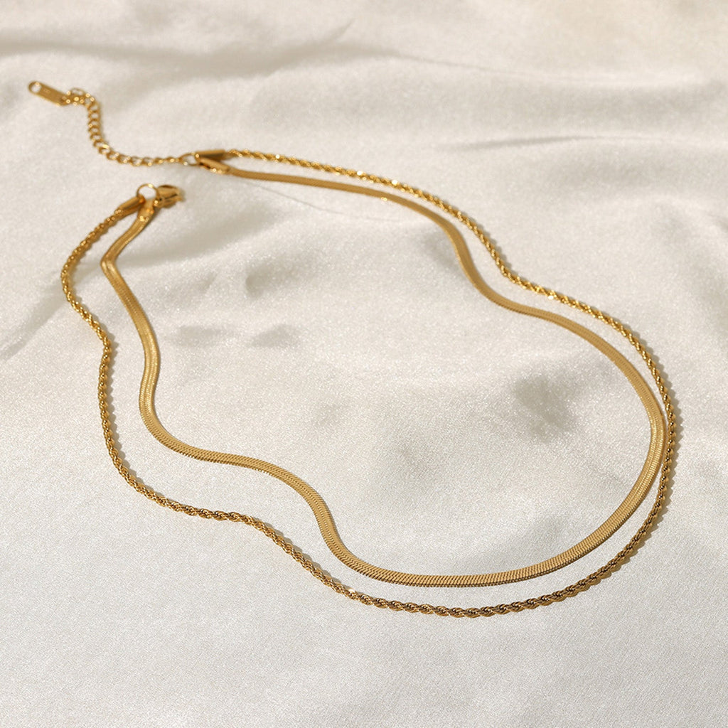 Gelaagde ketting detail 4 Paulien