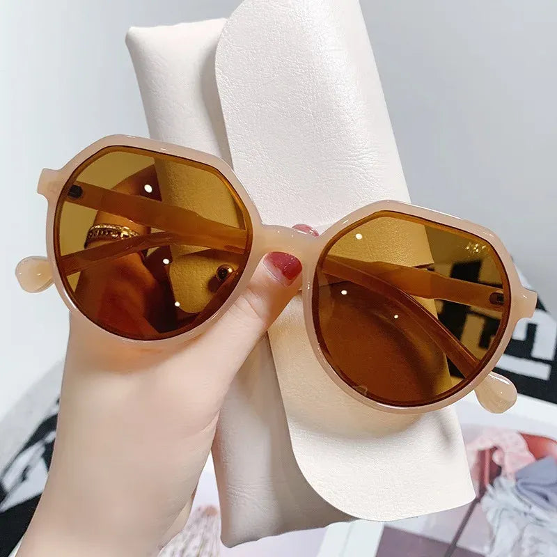 Geometrische oversized zonnebril dames – Eya