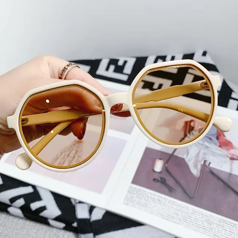 Geometrische oversized zonnebril dames – Eya