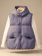 Gewatteerde bodywarmer detail 2 Wilma