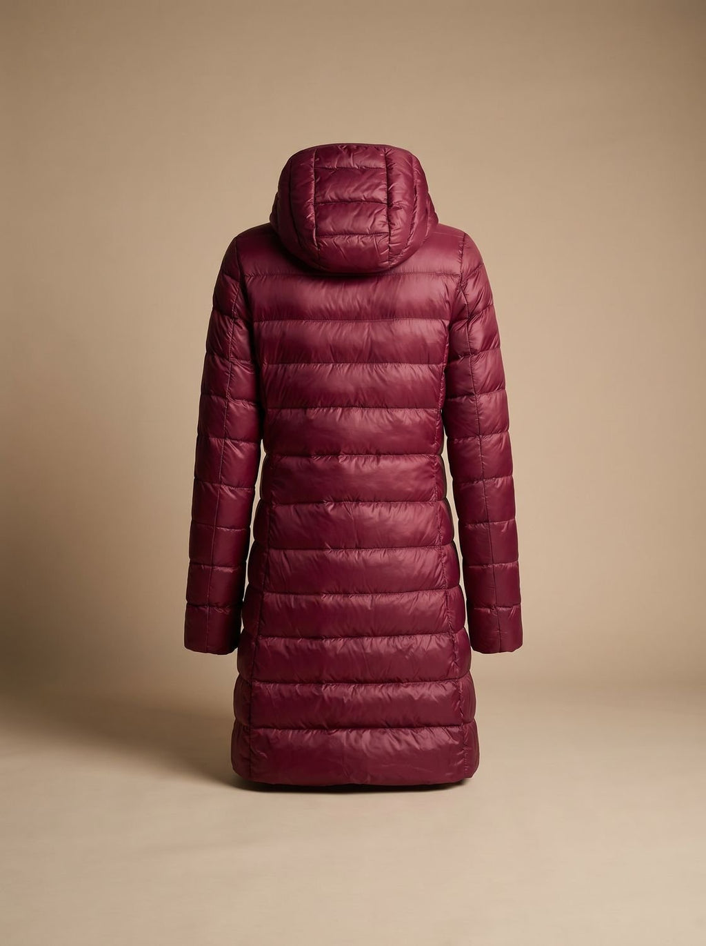 Gewatteerde winterjas detail 1 Senna
