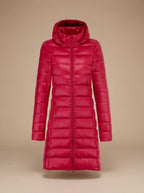 Gewatteerde winterjas detail 6 Senna
