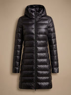 Gewatteerde winterjas detail 8 Senna