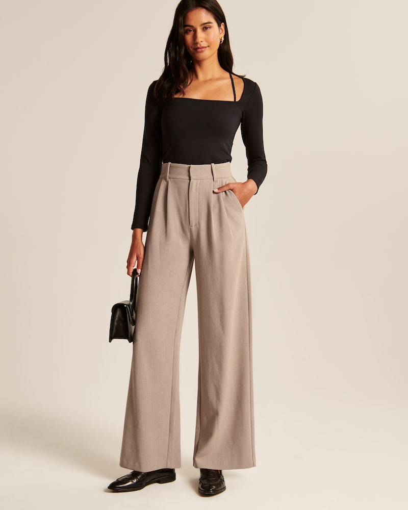 High waist pantalon detail 1 Mirjam