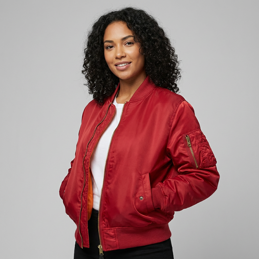 Klassiek bomberjack met utility details - Victoria