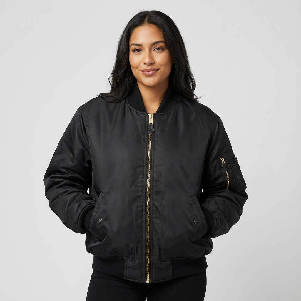 Klassiek bomberjack met utility details - Victoria