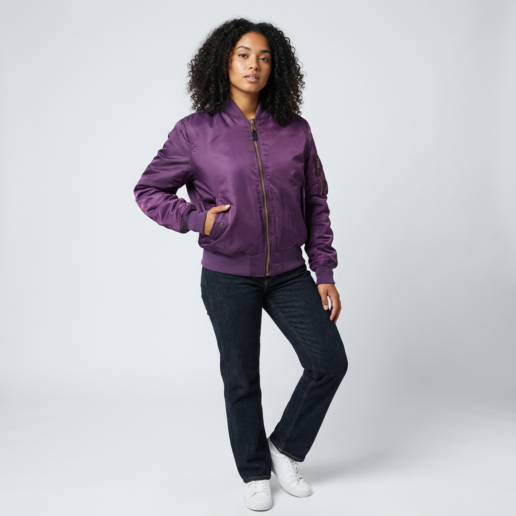 Klassiek bomberjack met utility details - Victoria