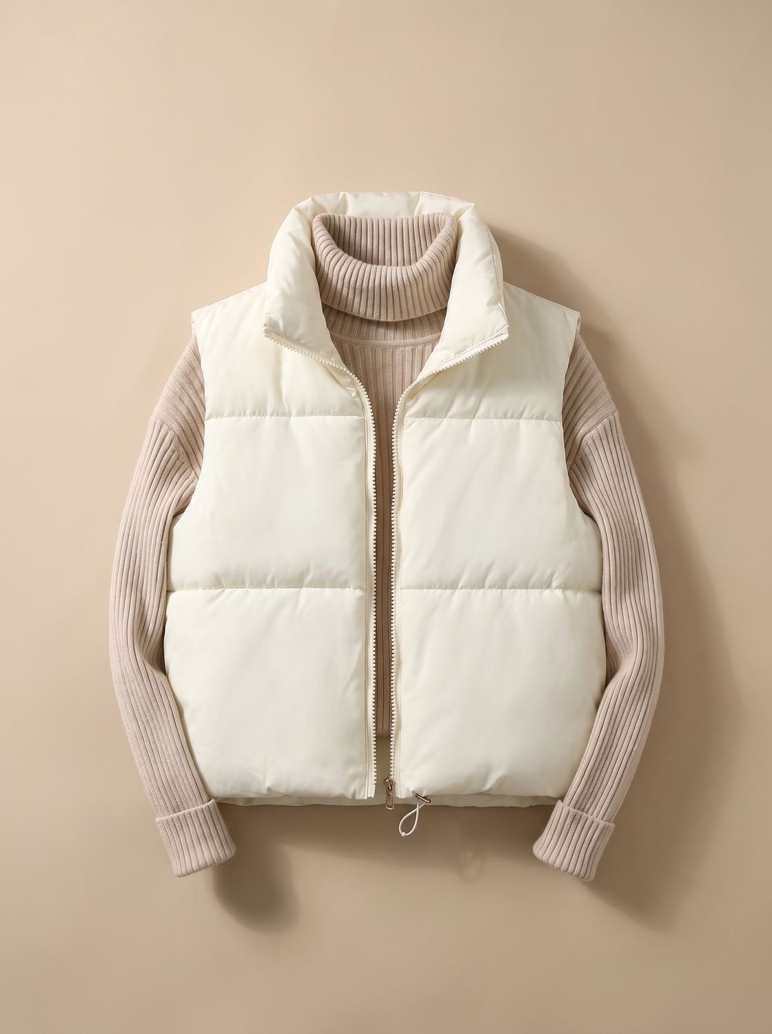 Korte bodywarmer detail 3 Hester
