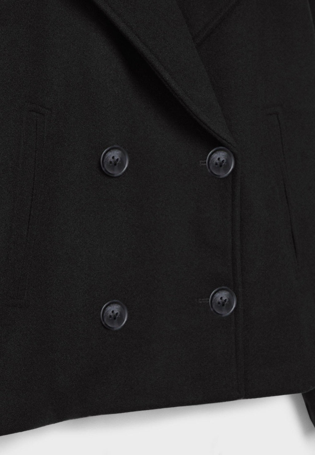 Korte jas detail 13 Odette