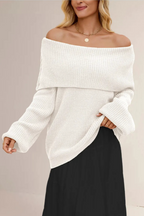 Off-shoulder trui detail 8 Leona