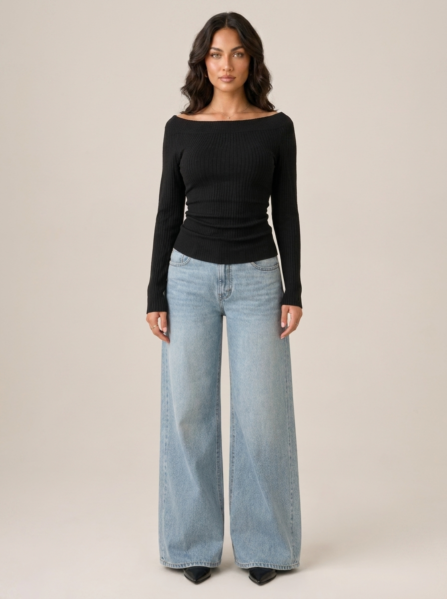 Off shoulder top detail 1 Yvette