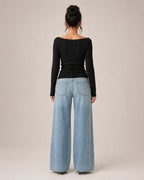Off shoulder top detail 2 Yvette