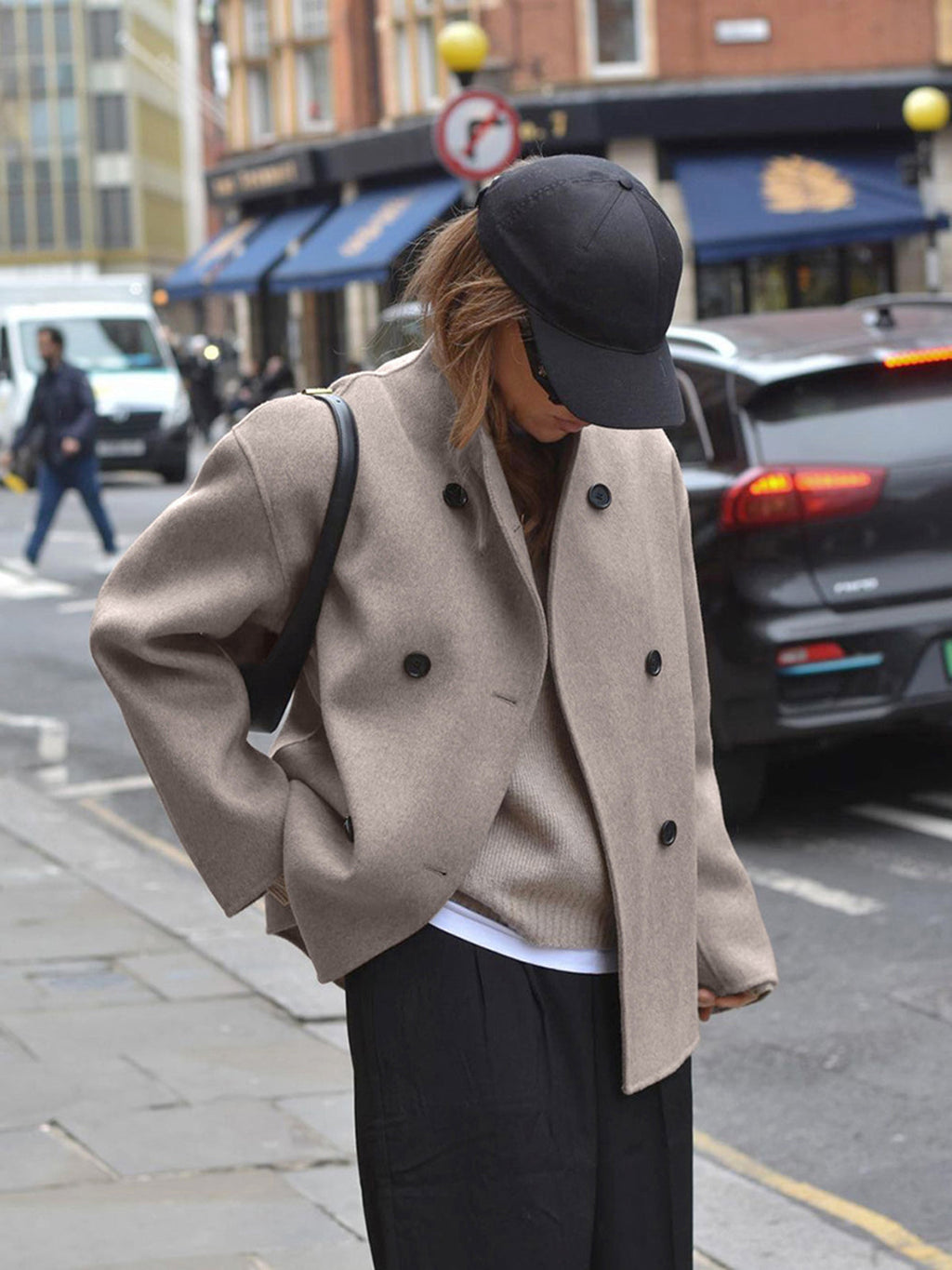 Oversized jas detail 1 Gea