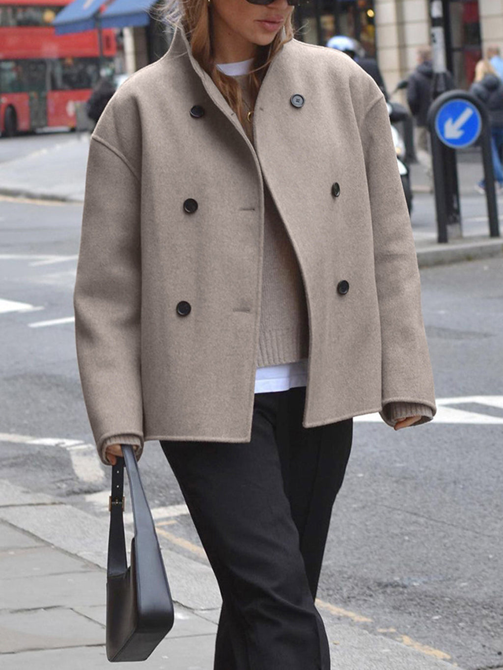 Oversized jas detail 3 Gea