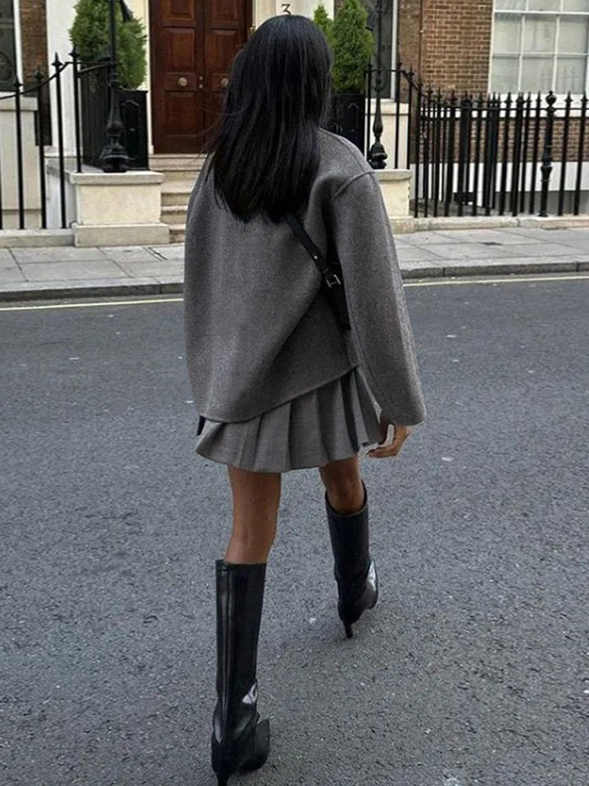 Oversized jas detail 5 Gea