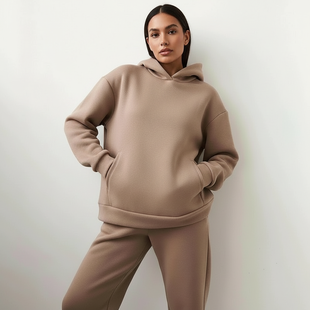 Oversized loungewear set detail 2 Kiki