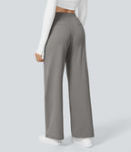 Pantalon grijs vooraanzicht Adriana