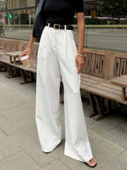 Pantalon wit vooraanzicht Ursula
