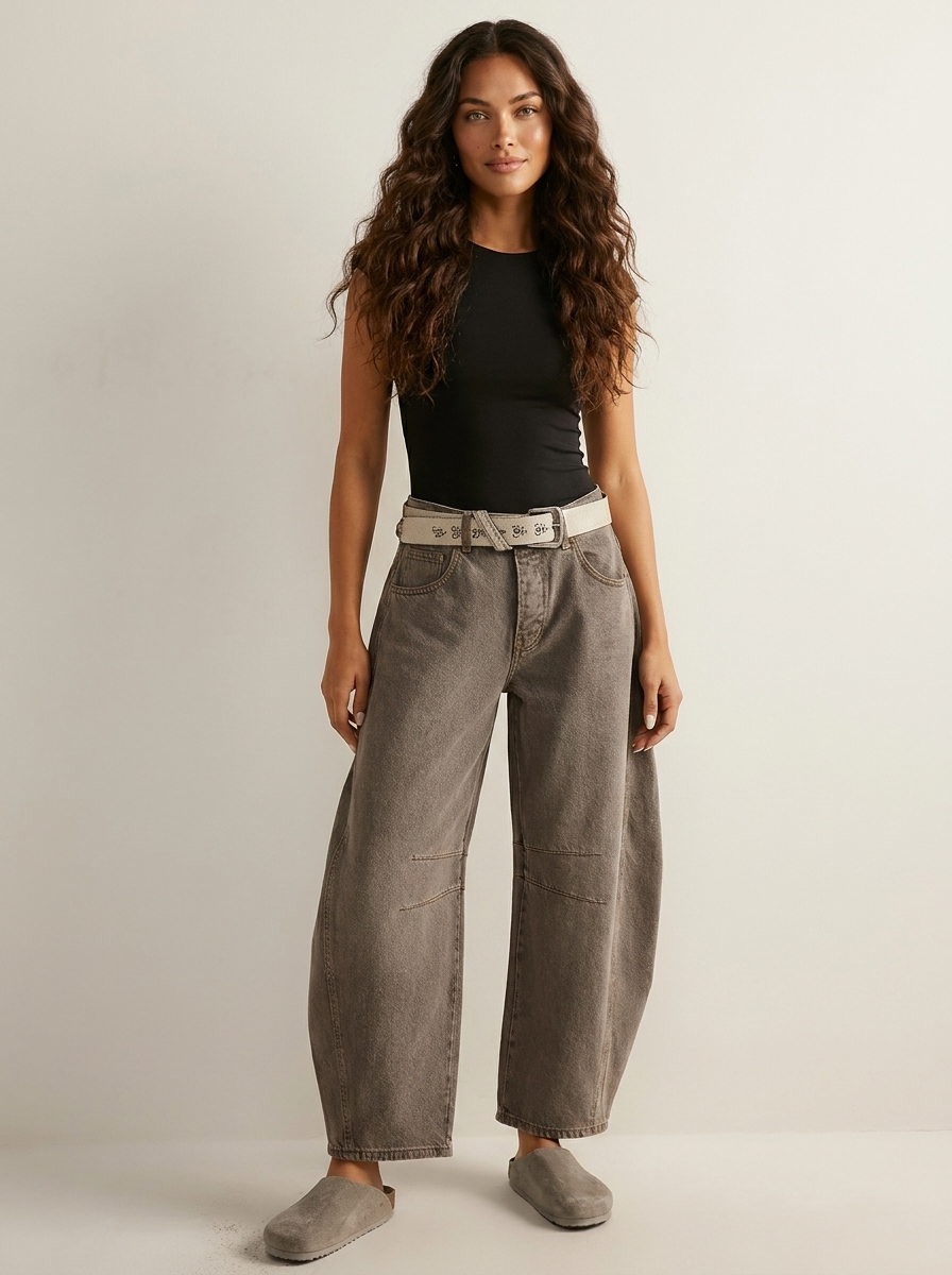 Relaxed barrel jeans - Ada