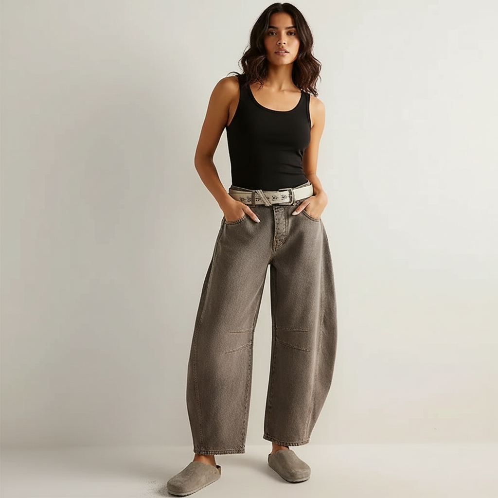 Relaxed barrel jeans - Ada