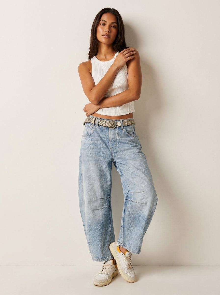 Relaxed barrel jeans - Ada