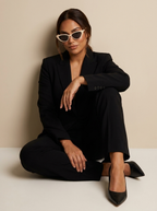 Retro cat eye zonnebril dames – Sofia