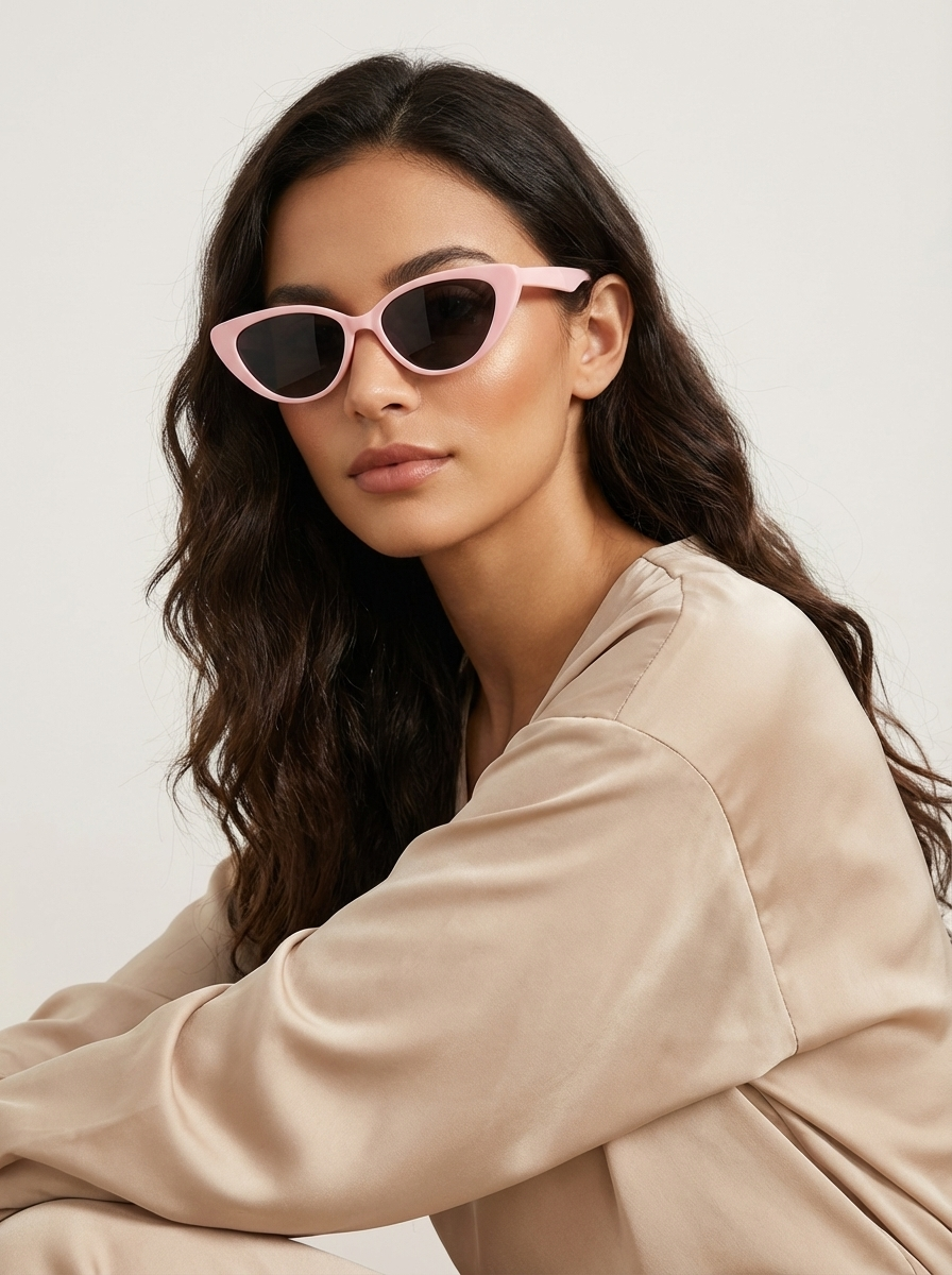 Retro cat eye zonnebril dames – Sofia