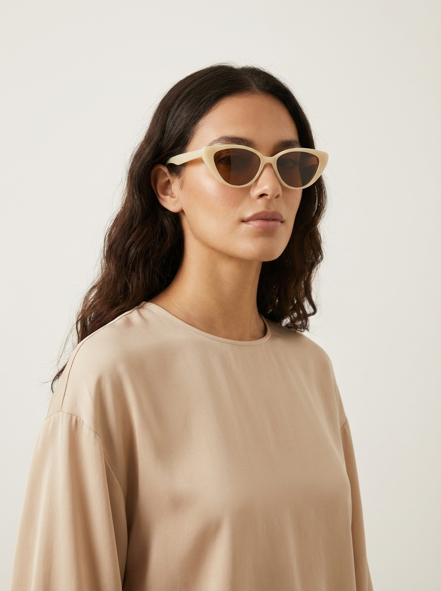 Retro cat eye zonnebril dames – Sofia