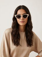 Retro cat eye zonnebril dames – Sofia